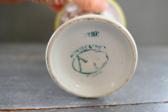 Image 1 of Vintage Figini Montecatini Vase Flower Picker Fifties