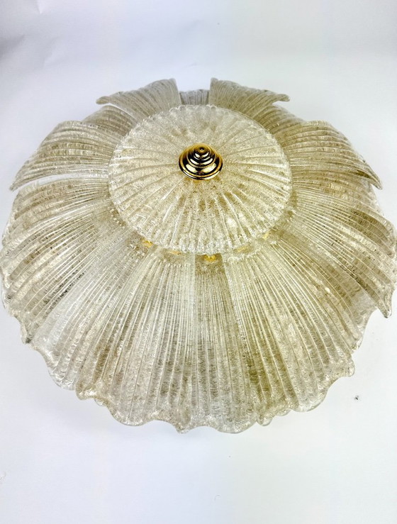 Plafoniera vintage Barovier e Toso, Barovier & Toso, Plafoniere, Ottone, Dorato (foto 3 di 15)