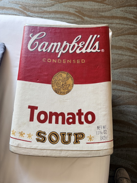 Image 1 of 3D artwork Gary Polonsky - "Campbell's Tomato Soap" (Pop Art Style)