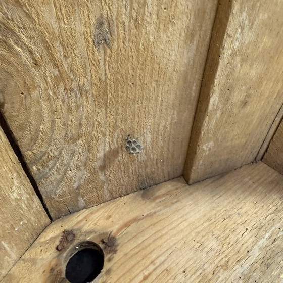 Image 1 of Colmena de madera azul antigua francesa