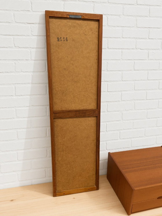 Panca e specchio in teak di Kai Kristiansen per Aksel Kjersgaard, 1960 – Tavolini, Wood (photo 7 of 13)