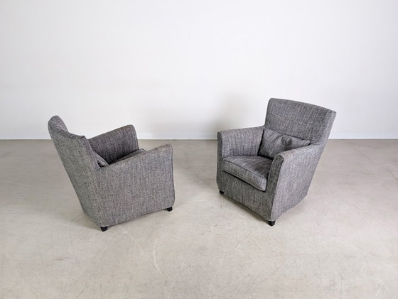 Image 1 of Original 2-piece set Marac Morgana armchairs, Italian design