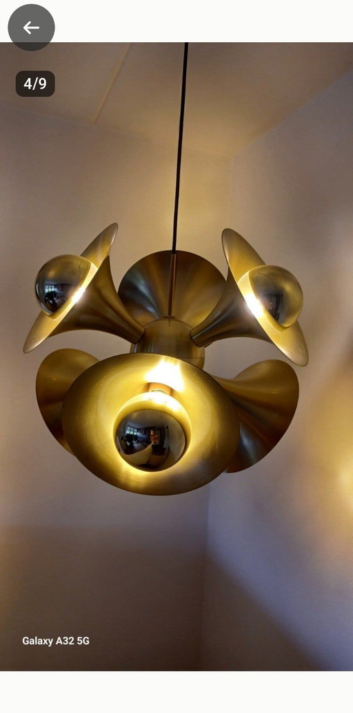 Versmissen Jazz ceiling lamp – plafondlampen, Brass (photo 2 of 5)