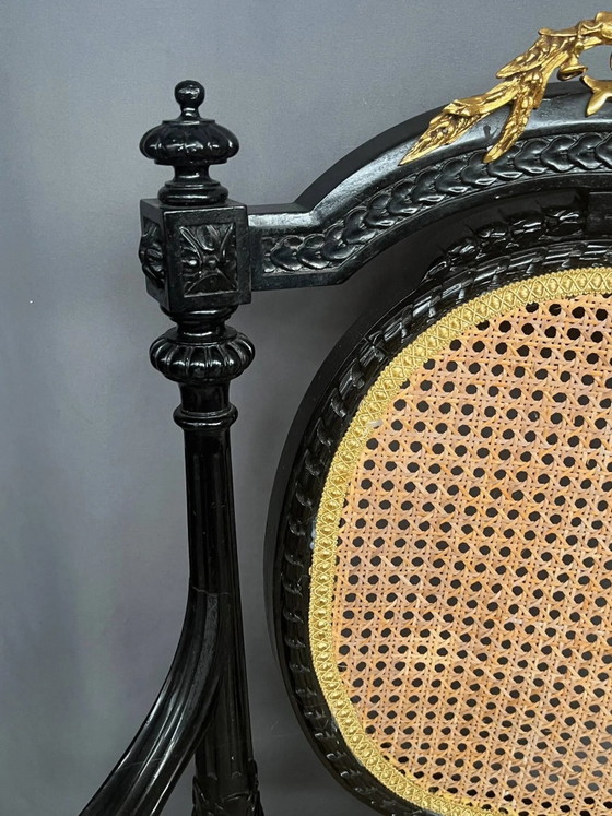 Coppia di poltrone in stile Napoleone III. – Wood (photo 4 of 12)