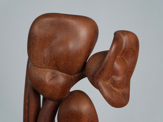 Organische Blumenholz-Bildhauerei, Niederlande, 1970er Jahre – Wood (photo 9 of 9)