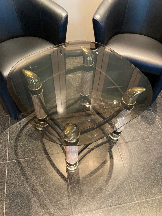 Image 1 of Hollywood Regency Couchtisch