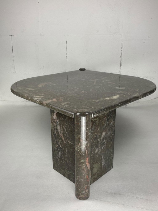 Italian marble drop coffee table