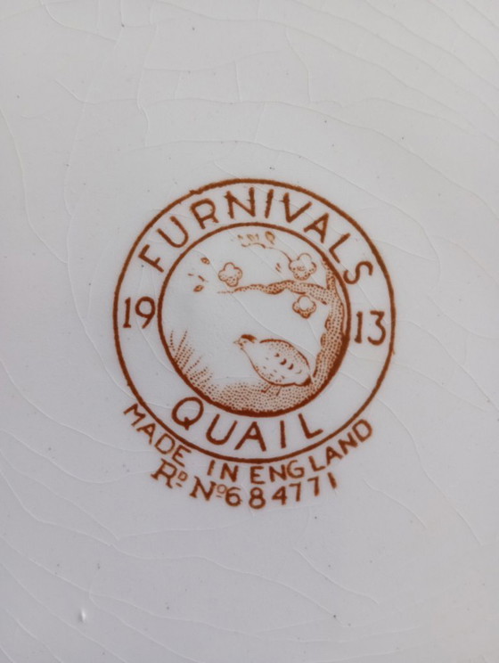 Image 1 of Furnivals „Quail“ englische flache Teller