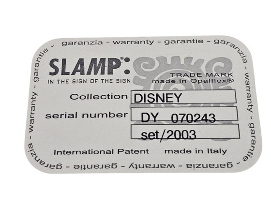 Image 1 of Lampada da parete di design Slamp - Samuel Parker - Minnie & Mickey Mouse - 2000