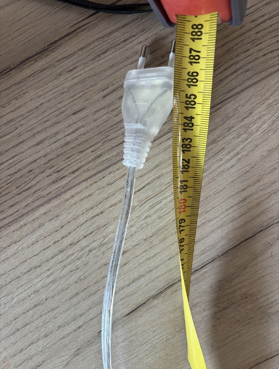 Image 1 of Lampada cromata dell'era spaziale