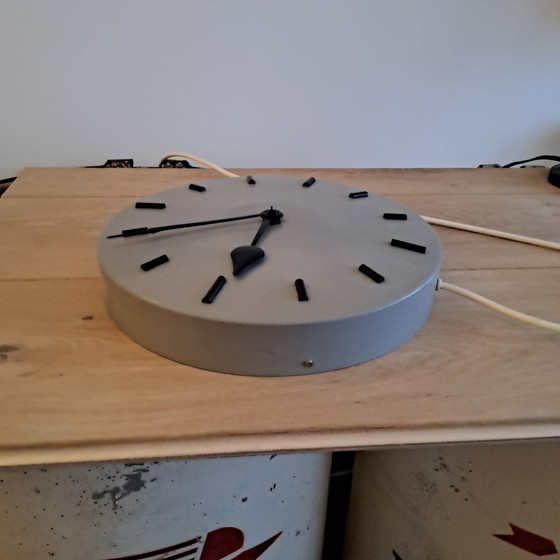 Image 1 of Vintage electric wall clock Hala Zeist 27cm
