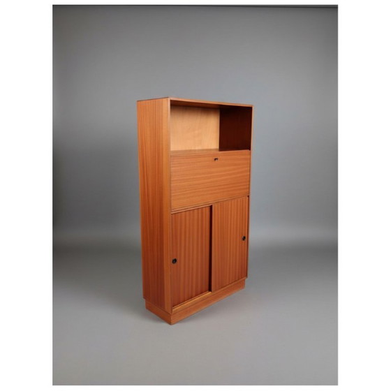 Image 1 of Secrétaire en teck style milieu du XXe siècle