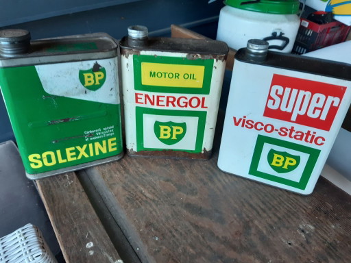 Vintage BP Ölkanister