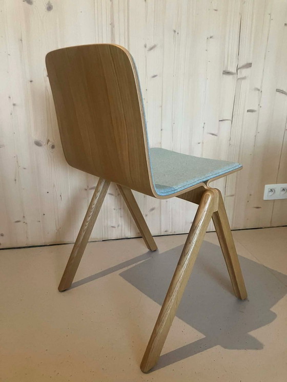 Image 1 of Sedia originale HAY Copenhague - feltro + rovere (come nuova)