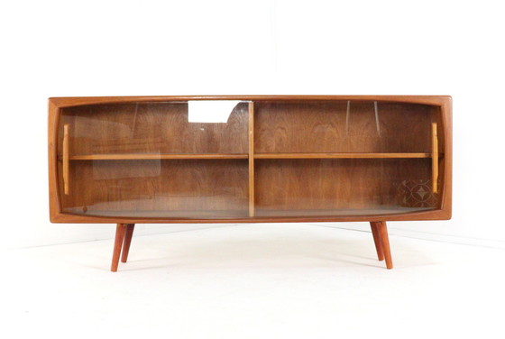 Image 1 of Credenza Dyrlund Vitrine Credenza 'Simested' vintage