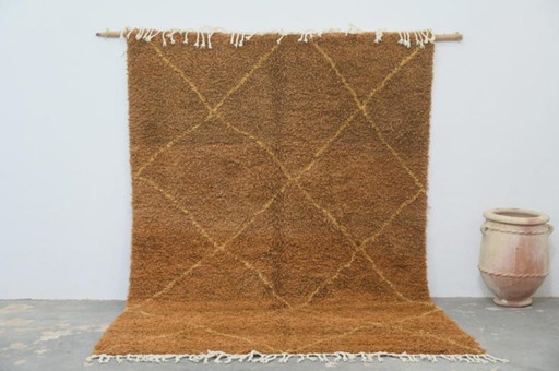 Tapis authentique en laine Beni Ourain 300 x 200 cm – Tailles personnalisées