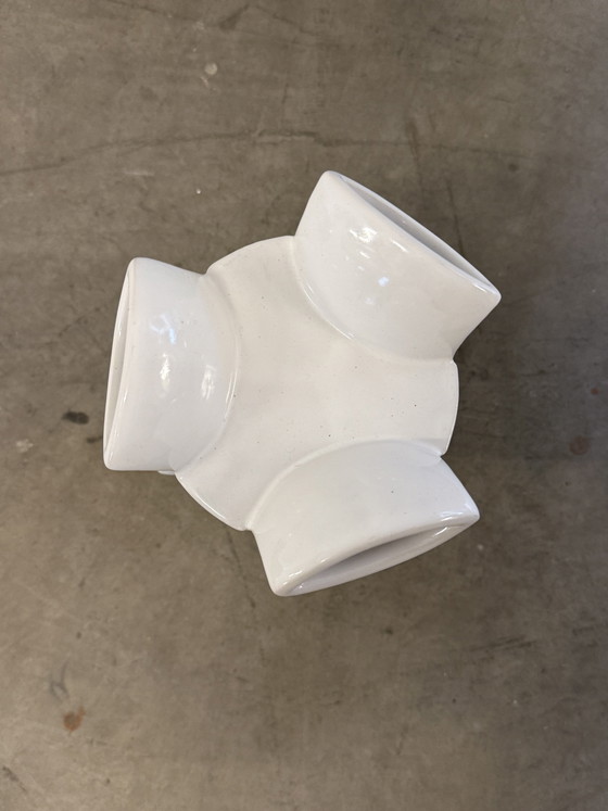 2X Jan Van Der Vaart Stackable Vases - 1973 & 1975 – Ceramic (photo 8 of 10)