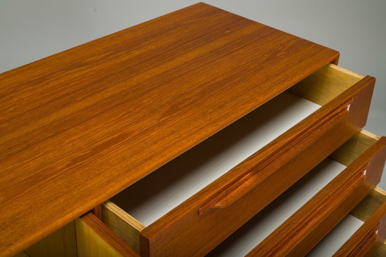 Image 1 of Buffet Type 214 en teck du Mid Century par Heinrich Riestenpatt pour RT Möbel, années 1960