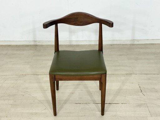 Very nice retro chair / retro vintage living room chair / dining room chair / Danish style chair – eetkamerstoelen, Wood