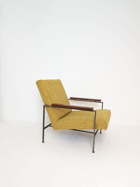 Poltrona vintage Rob Parry 2280 Gelderland gialla – Poltrone, Metallo, Poliestere (photo 4 of 13)