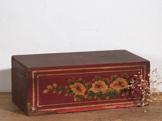 Antica scatola cinese con dettagli floreali (c.1900) #15 – Oggetti decorativi (photo 2 of 40)