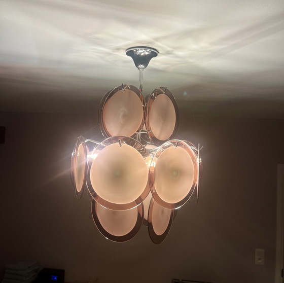 Image 1 of Gino Vistosi kroonluchter uit 1970I I