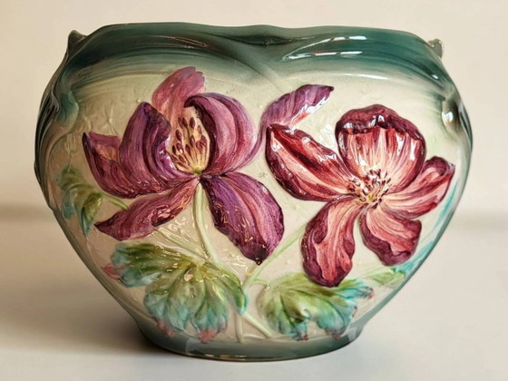 Maceta de loza Longchamp / Art Nouveau – Porcelain (photo 5 of 12)