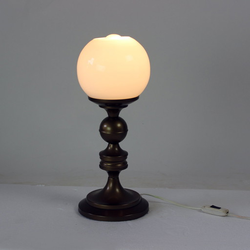 Élégante lampe de table vintage de Drukov, années 1950
