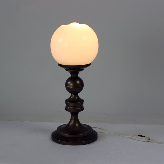 Image 1 of Élégante lampe de table vintage de Drukov, années 1950