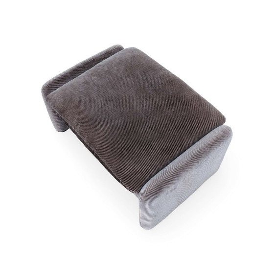 Original Cassina Maralunga Armchair Vico Magistretti Vintage Cord, Textile, Brown (photo 13 of 15)