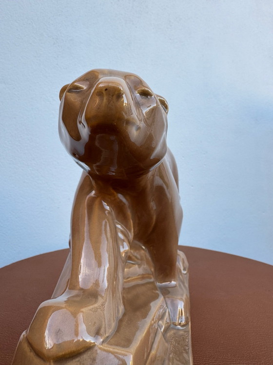 Scultura orso Art Déco E.Cazaux – Sculture, Ceramica (photo 12 of 15)