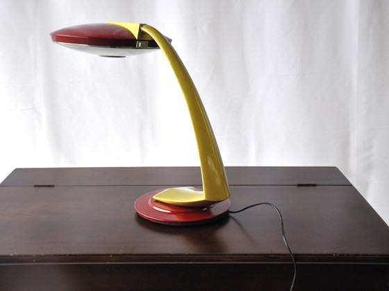 Image 1 of Lampe de table vintage Boomerang 2000 par Fase