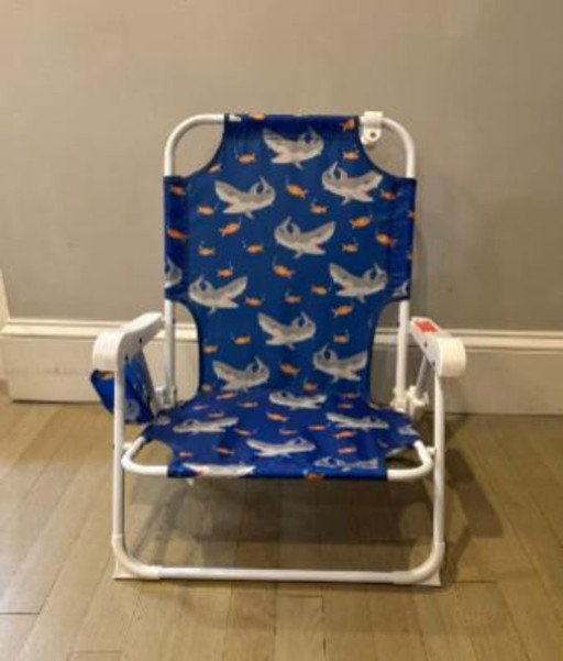 Kids folding chair - 1x Tommy Bahama shark chair