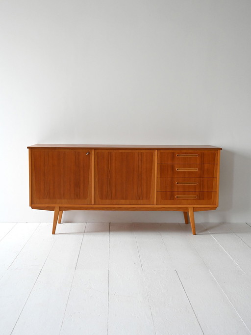 Late 1950s Ulferts Scandinavian Teak Sideboard