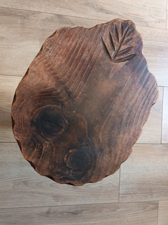 Image 1 of Spanish wooden stool