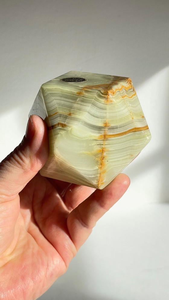 Image 1 of Vintage Onyx Paperweight