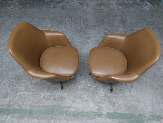 Mid-Century Swivel Chairs – Draaistoelen, Plastic (photo 5 of 39)