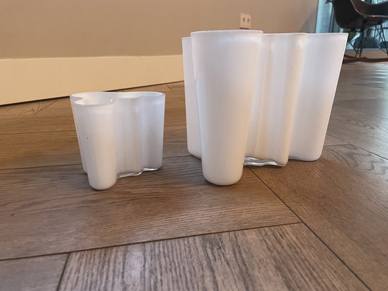 Image 1 of iittalia Alvar Aalto set of 2 vases