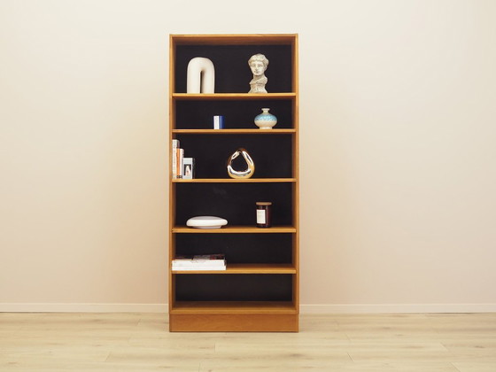 Estantería de Fresno de Domino Møbler con Balda Ajustables, Diseño Danés Años 70 – Librerías, Wood (photo 2 of 16)