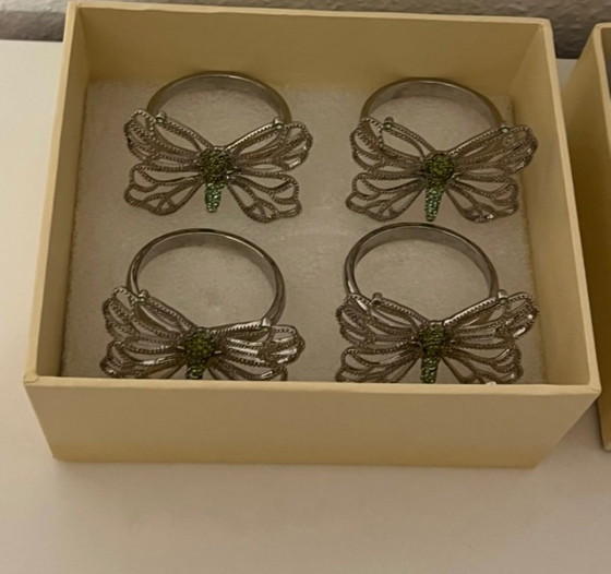 Image 1 of 8 L'Objet Paris napkin rings