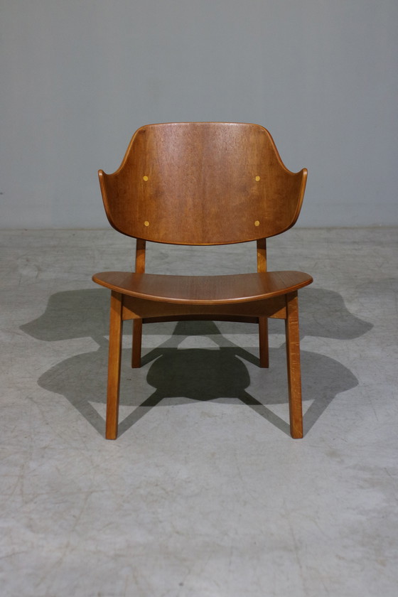 Image 1 of Chaise du milieu du siècle par Ib Kofod Larsen pour Christensen & Larsen, 1950