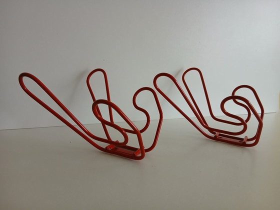 Image 1 of Kapstok Set - IKEA Frän - Vintage - 1980's