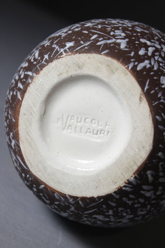 Dominique Marino Dit Le Vaucour À Vallauris - Geometric Abstraction Vase 1950s – Ceramic (photo 6 of 6)