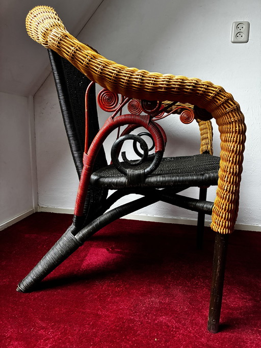 Proposé à la vente : Chaise Borek Šípek Prorok – Chaise design Driade