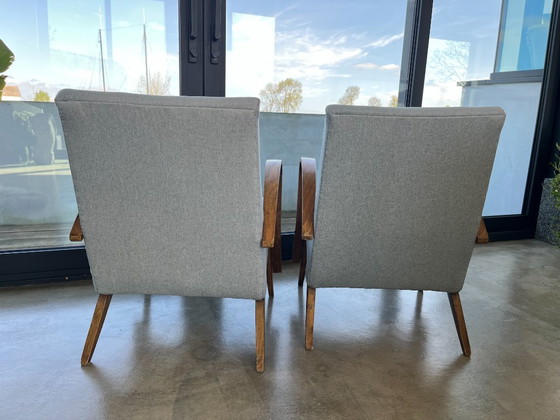 Image 1 of Due poltrone Tatra Nábytok vintage della metà del secolo