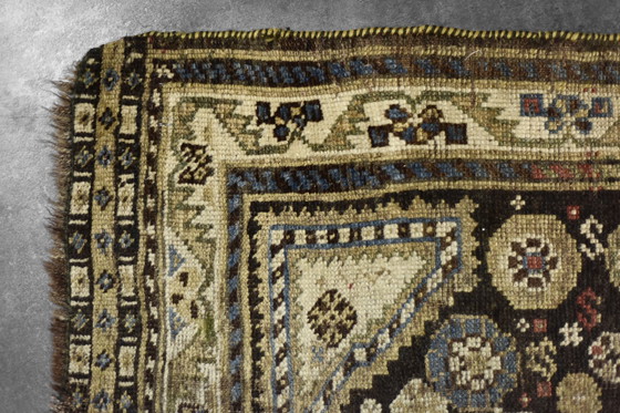 Image 1 of Tappeto Qashqai orientale lungo, tessuto a mano, stile nomade, anni '20