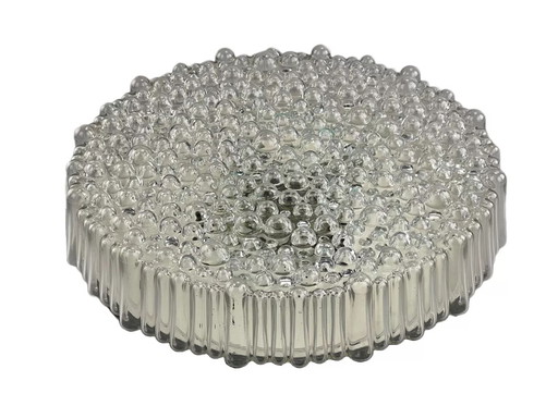 60s 70s Hustadt Leuchten Plafoniere ceiling lamp bubble glass space age