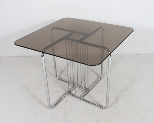 Mid Century Tisch/Esstisch im Stile von Gastone Rinaldi, Italien, 1970er Jahre