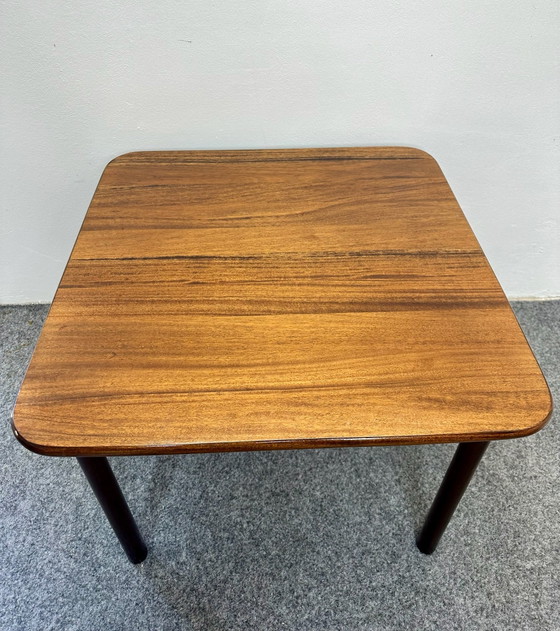 Tavolino in teak di design danese Mid-Century Haslev Møbelsnedkeri, Tavoli da pranzo, Legno, Marrone (foto 14 di 15)