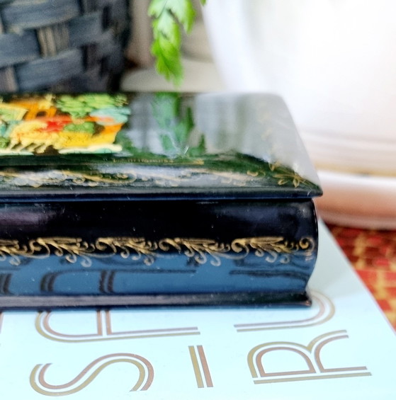 Caja de laca estilo clásico Mstera. – Objetos decorativos, Wood (photo 6 of 15)
